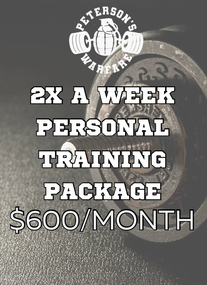 2x A Week Personal Training Package
