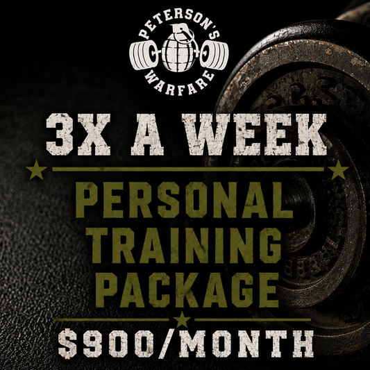 3x A Week Personal Training Package