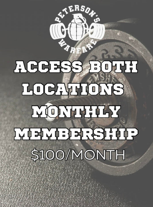 Monthly Membership to Both Locations