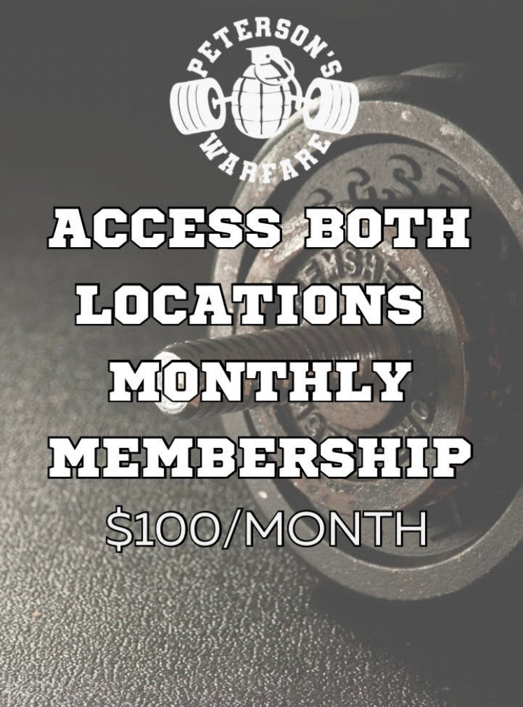 Monthly Membership to Both Locations