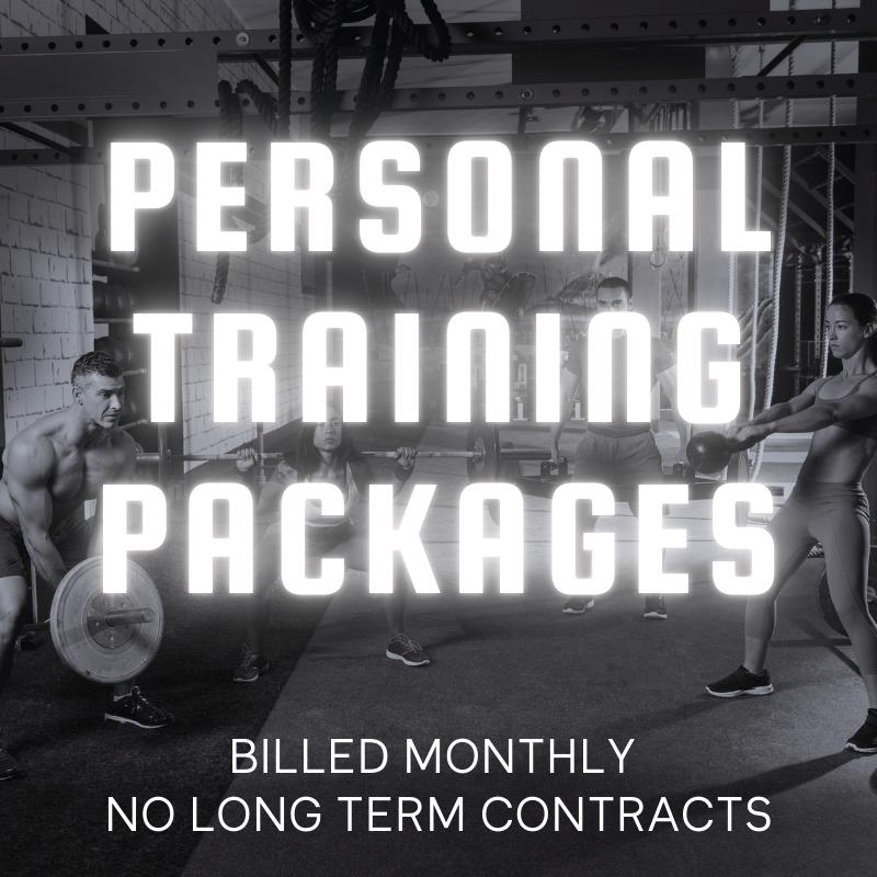 PERSONAL TRAINING PACKAGES STARTING AT $300.00