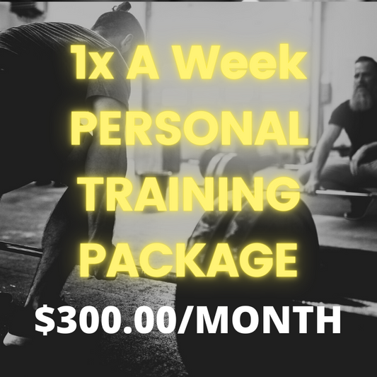 1x A Week Personal Training Package