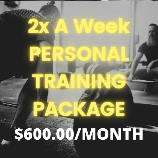 2x A Week Personal Training Package