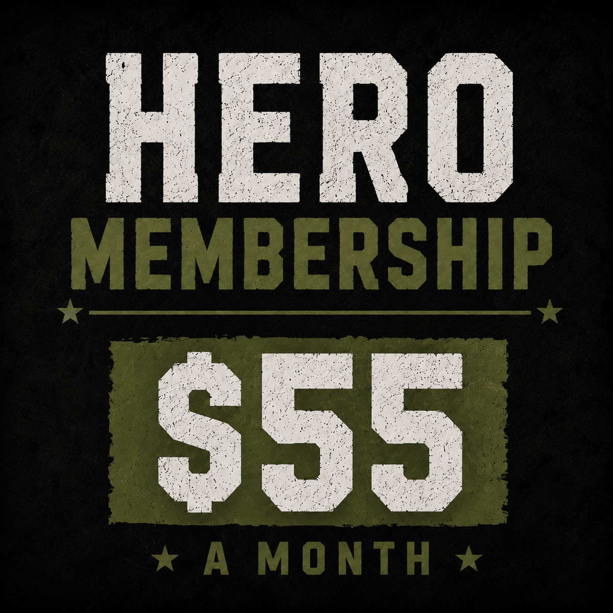 Military/First Responder Membership Discount Program