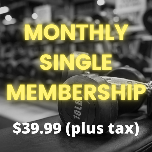Monthly Single Membership